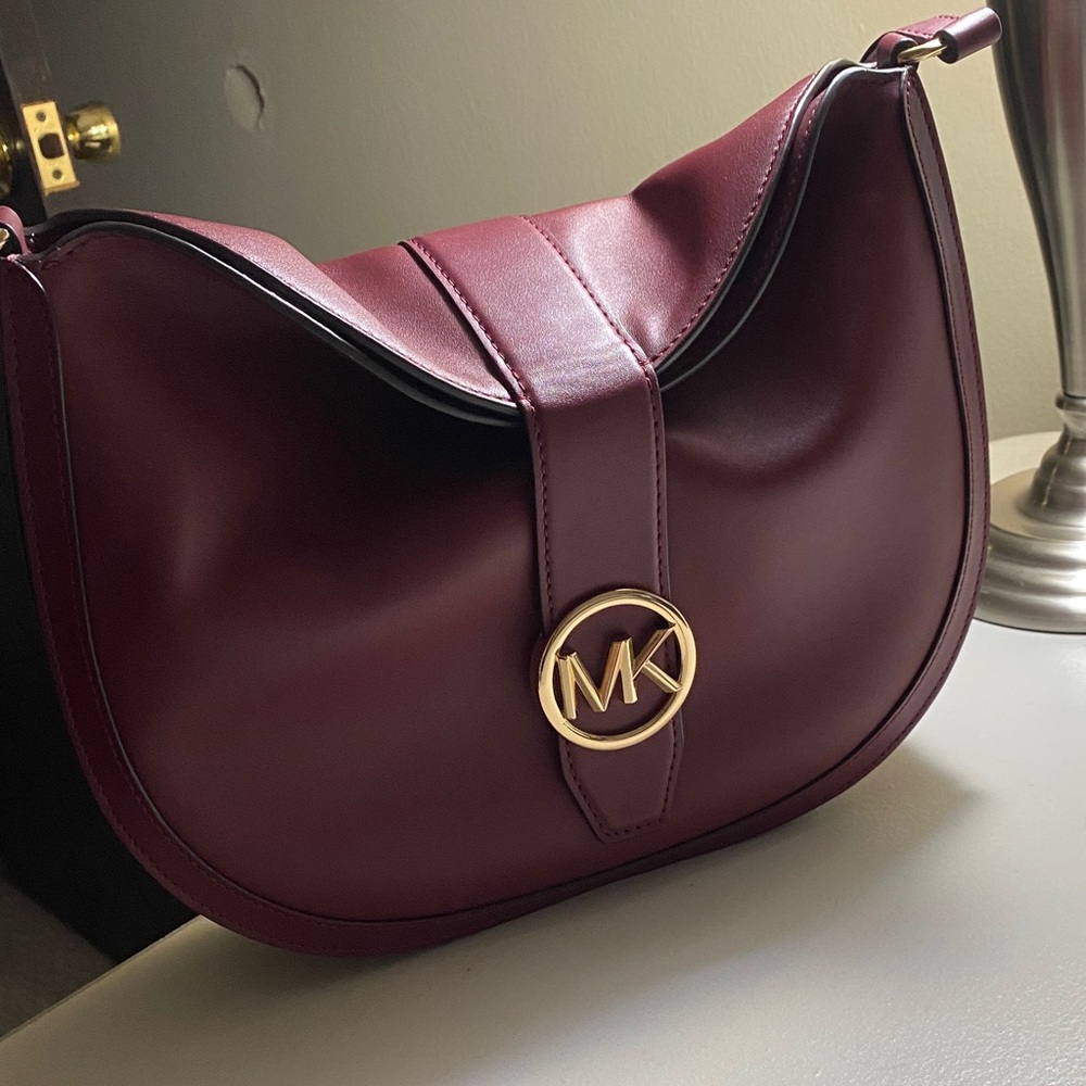 Michael Kors Dark Red Shoulder Bag